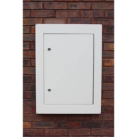 metal meter box covers|meter box cover screwfix.